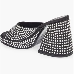 Simon Miller black crystal sandals